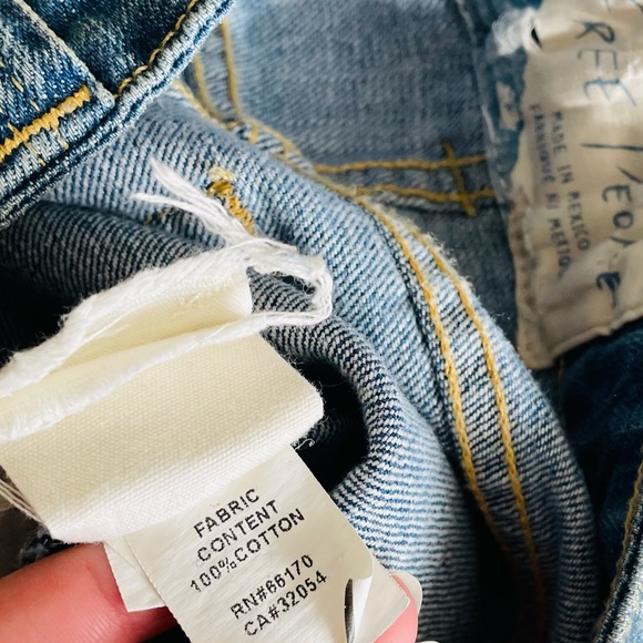 Free People Patchwork Jeans Size 25 - Picture 9 of 13